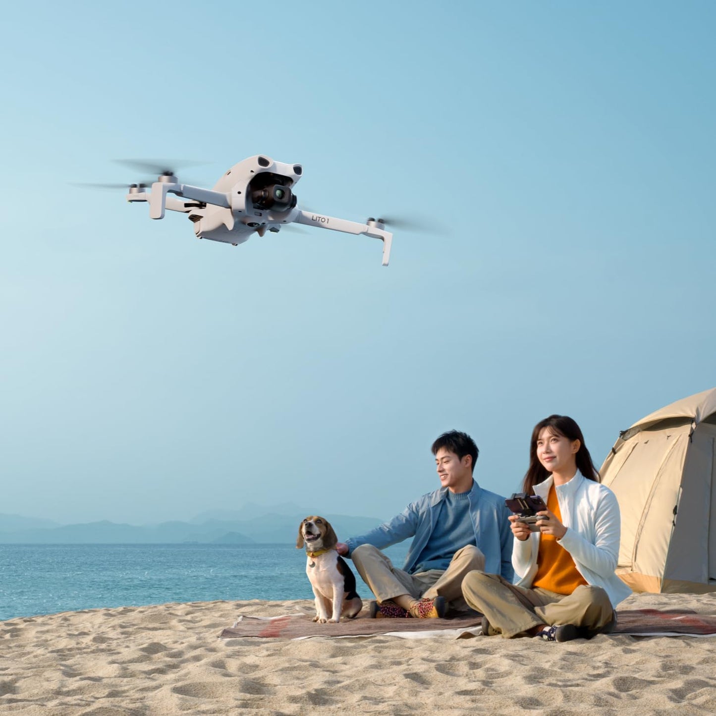 DJI Lito 1 (DJI RC-N3) Bundle 2 batteries, Version améliorée de Mini 4K