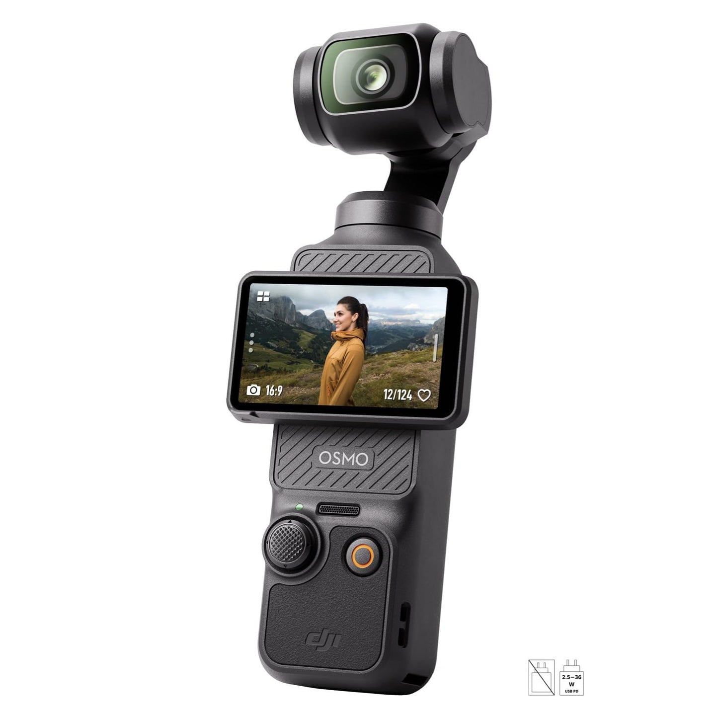 DJI Osmo Pocket 3, Caméra Vlogging CMOS 1'' et Vidéo 4K/120 IPS