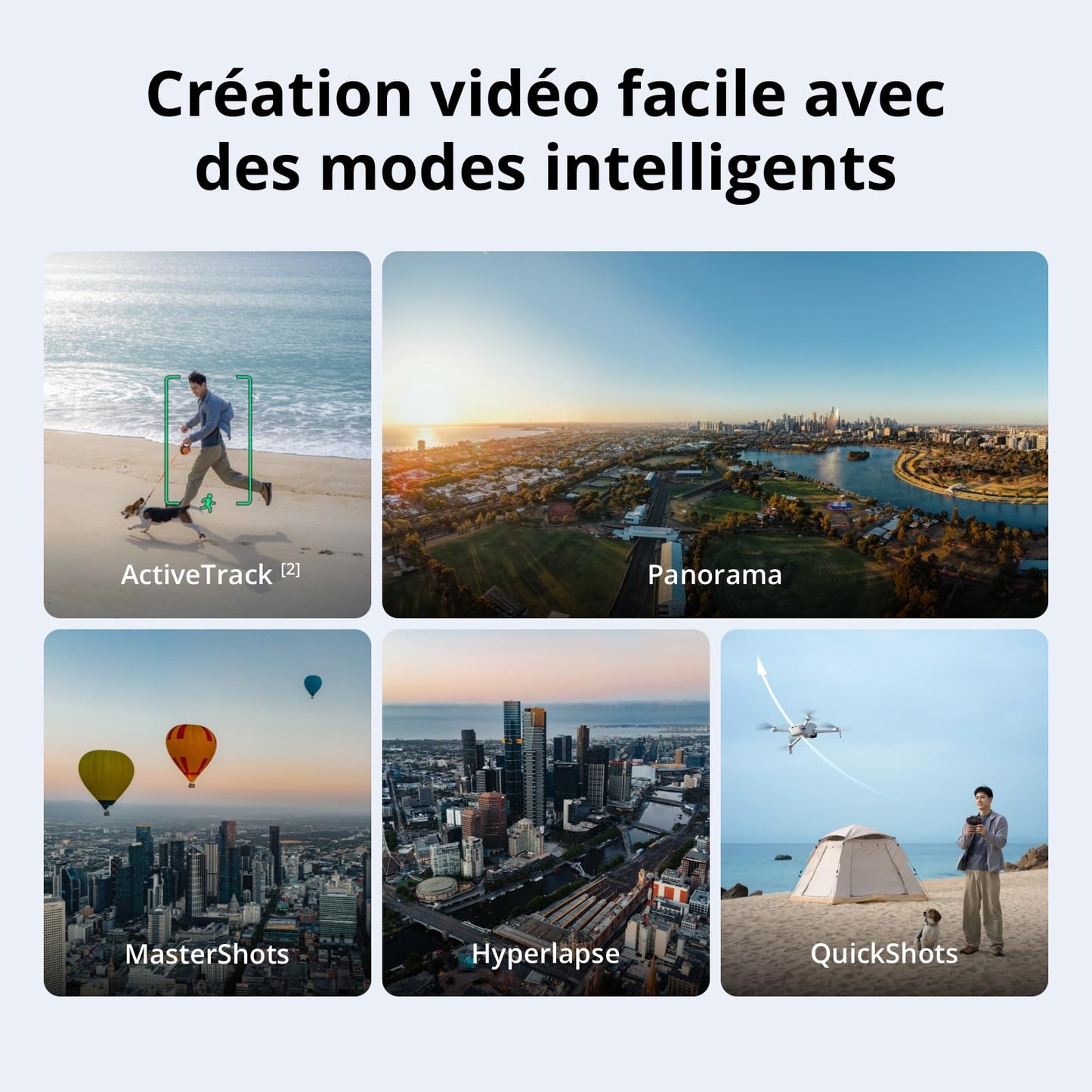 DJI Lito 1 (DJI RC-N3) Bundle 2 batteries, Version améliorée de Mini 4K