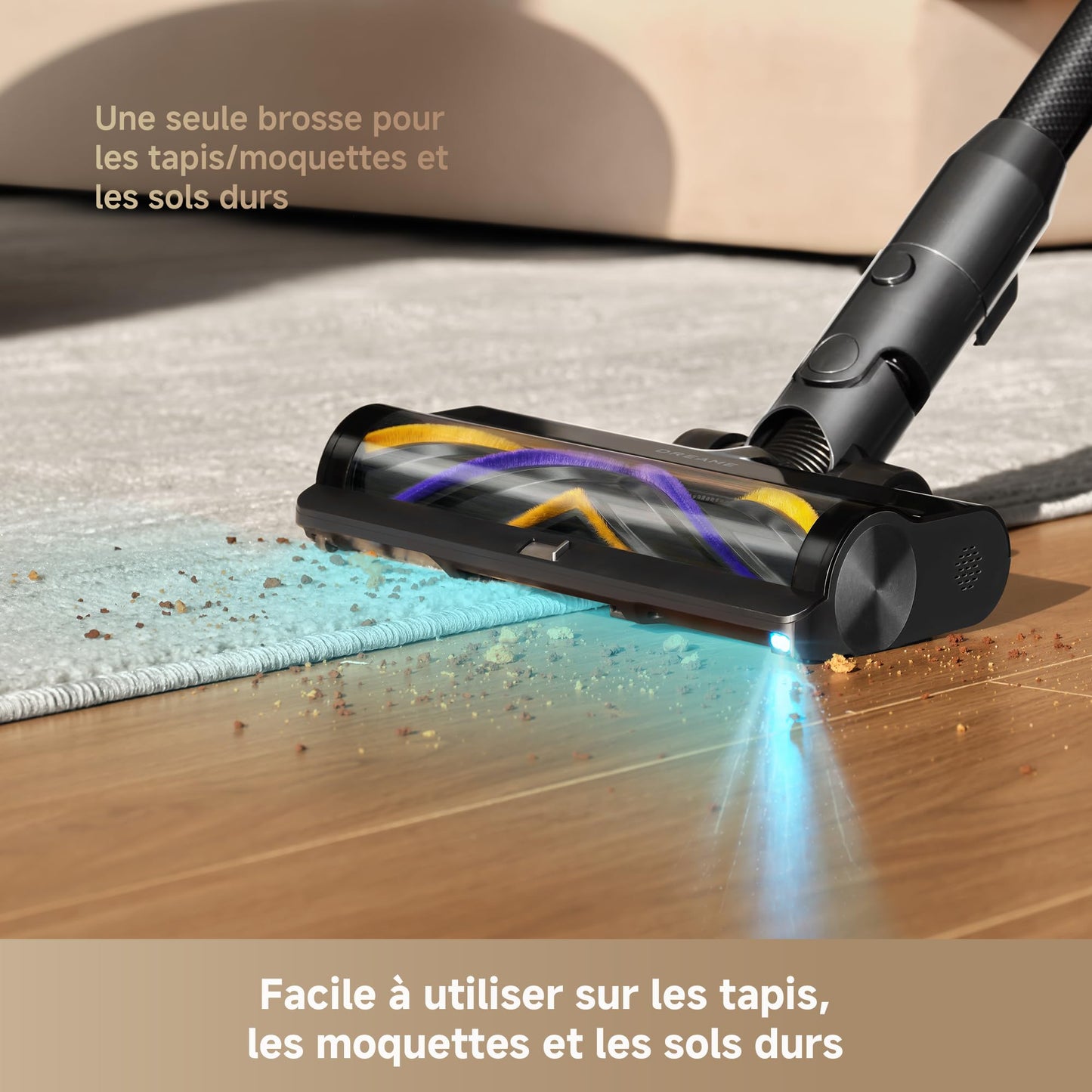 dreame R20 Pro-A Aspirateur Balai sans Fil, 26 000 PA/200AW,Papliable à 90°