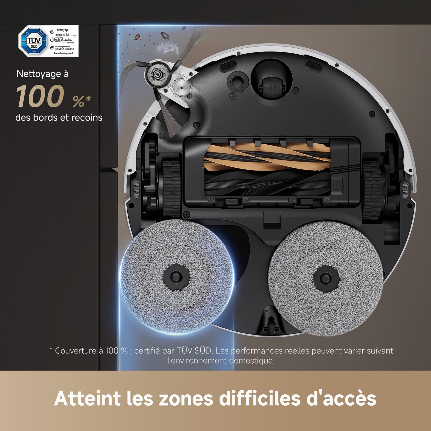 dreame X50 Ultra Complete Robot Aspirateur avec Station, 20 000 Pa