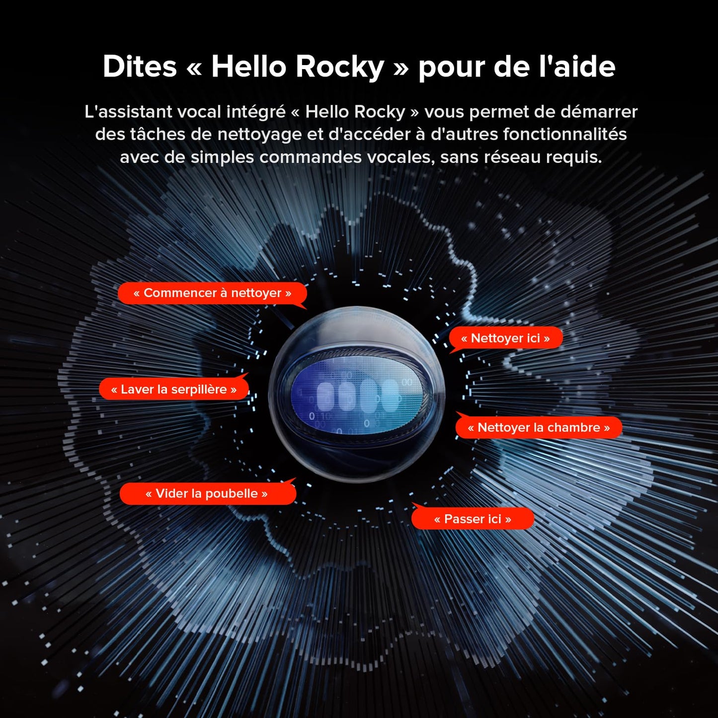roborock Saros 10R Set Robot Aspirateur 22000Pa, Triple Anti-Enchevêtrement