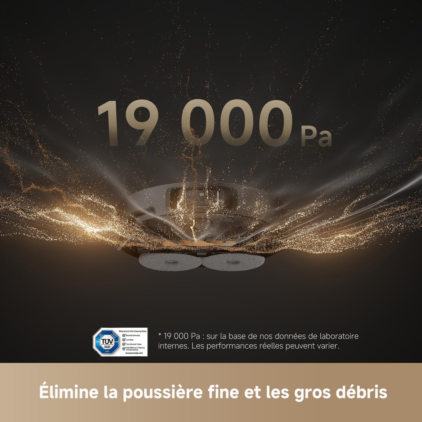 dreame L40s Pro Ultra Robot Aspirateur Laveur avec Aspiration 19 000 Pa